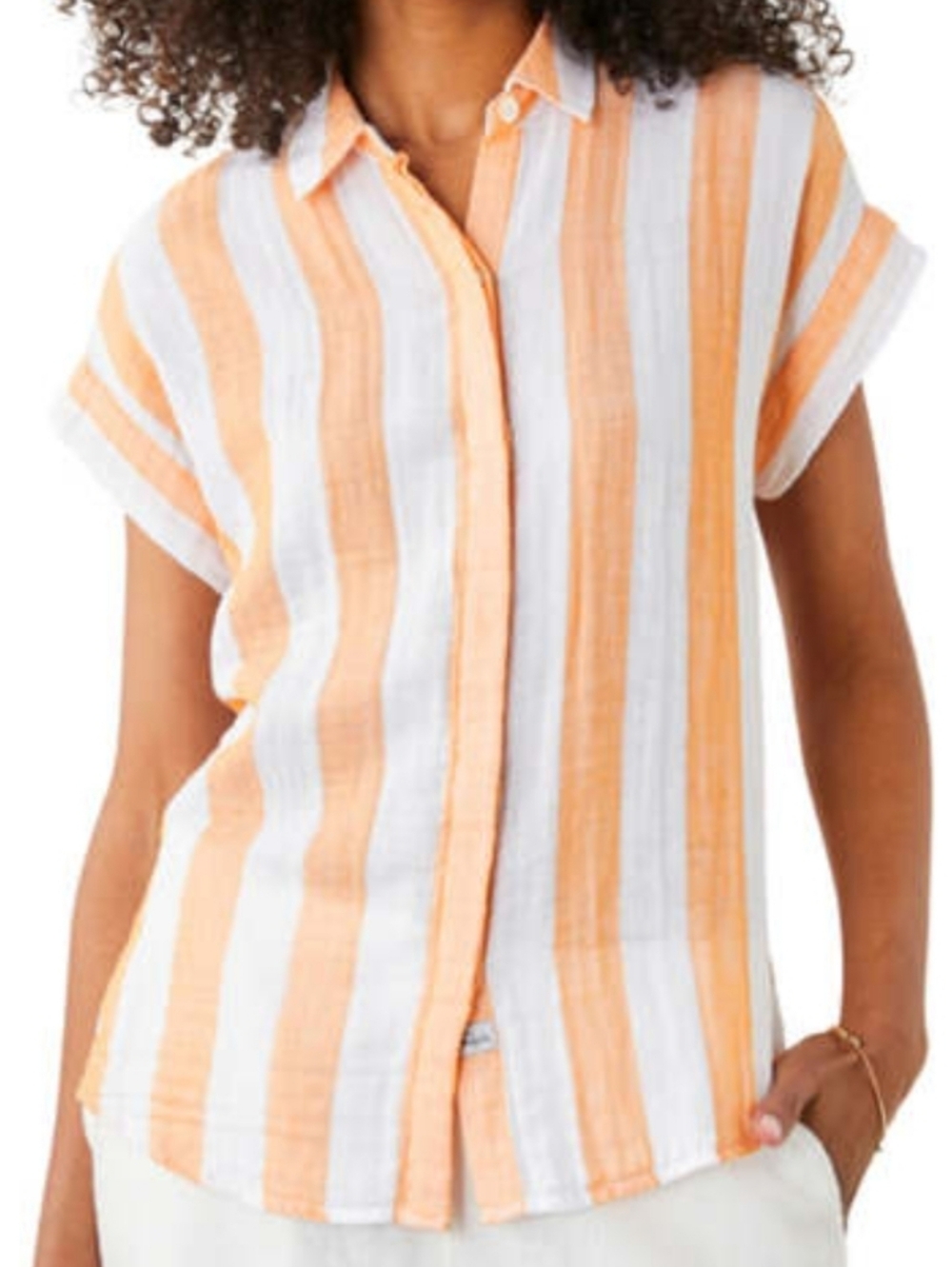 RAILS Jamie shirt Ortona Stripe Size  L